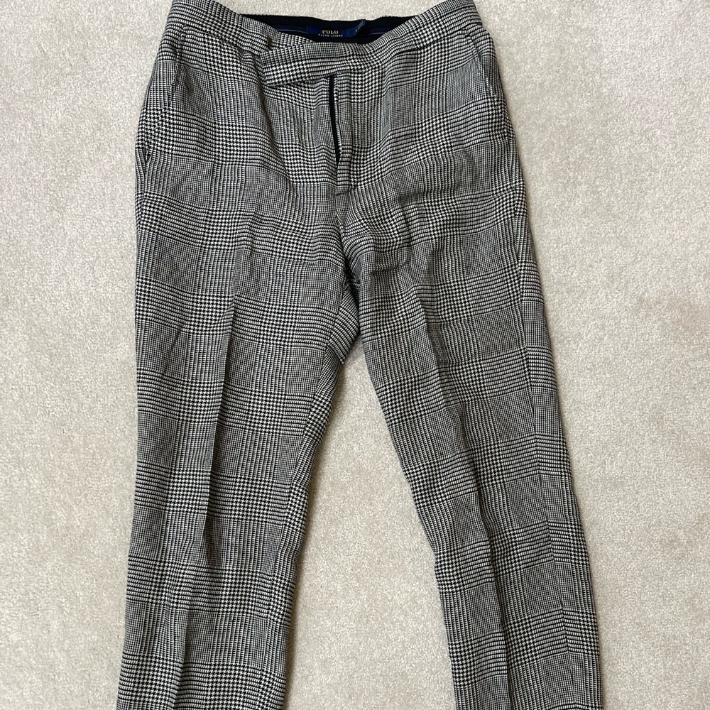 Polo Ralph Lauren plaid Linen pants
